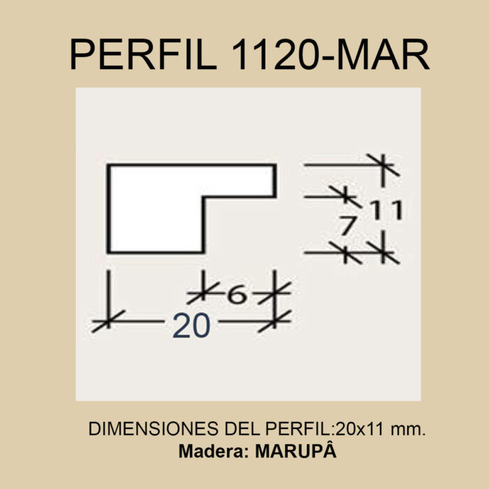 Moldura 1120-MAR