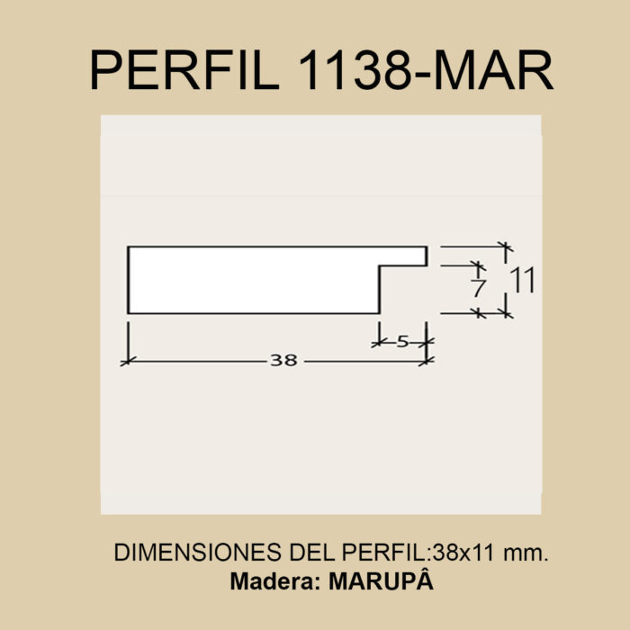 Moldura 1138-MAR