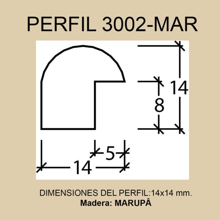 Moldura 3002-MAR