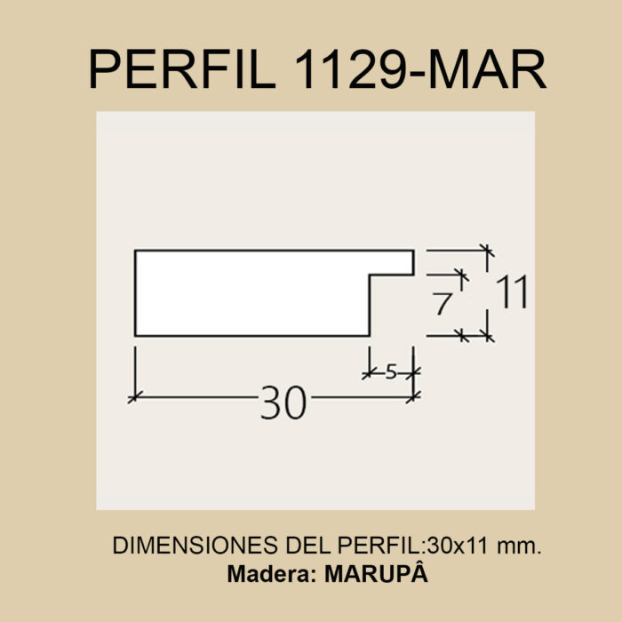 Moldura 1129-MAR